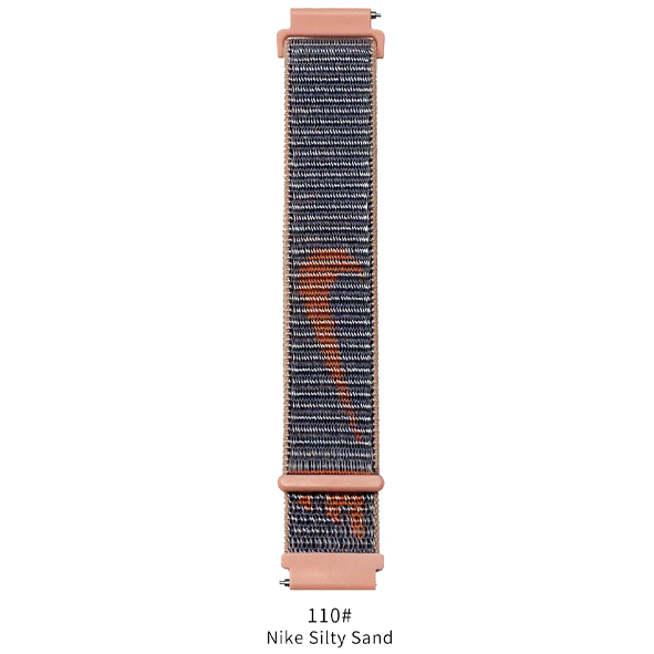 Fitpolo Soft Nylon Sport Strap Replacement band 18mm 20mm 22mm Option4(Free shipping for 2 or more watch straps)