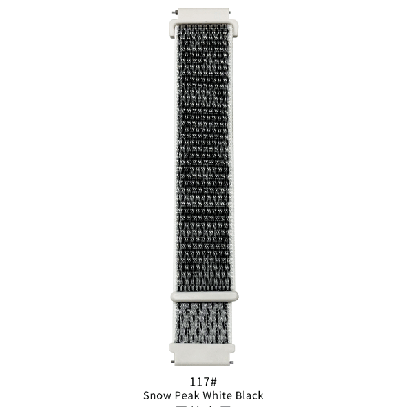 Fitpolo Soft Nylon Sport Strap Replacement band 18mm 20mm 22mm Option3(Free shipping for 2 or more watch straps)