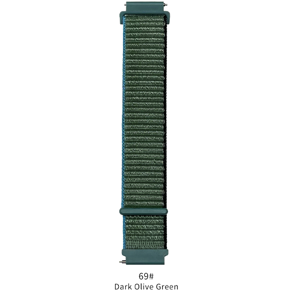 Fitpolo Soft Nylon Sport Strap Replacement band 18mm 20mm 22mm Option3(Free shipping for 2 or more watch straps)