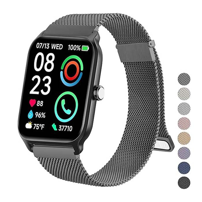 Fitpolo Metal Strap Replacement Band 22mm