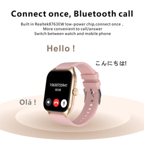 Smart Watch 1.96-inch Large Screen Call Function Skin Temperature Measurement