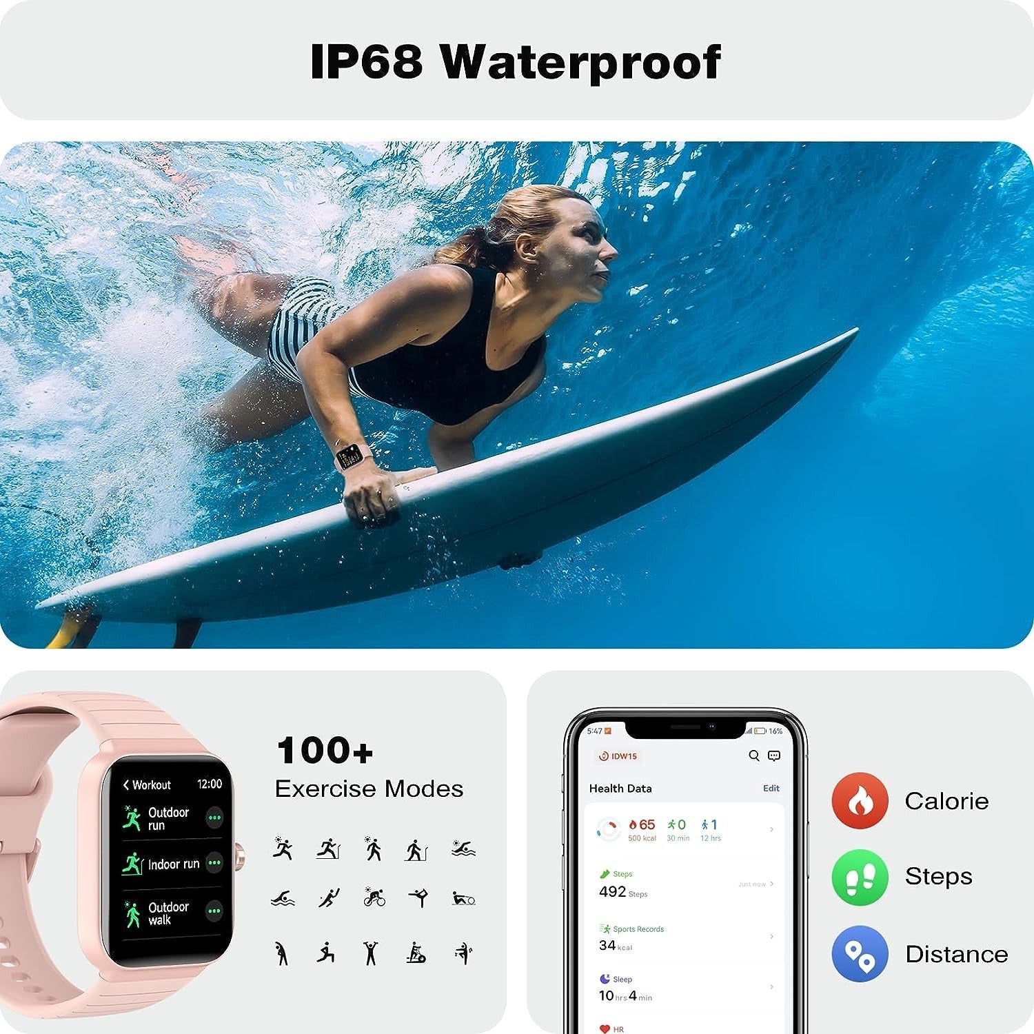 Fitpolo IDW15 Smartwatch