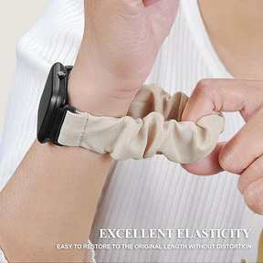 Fitpolo 2 Pack Stretchy Scrunchie Strap Replacement Bands 22mm