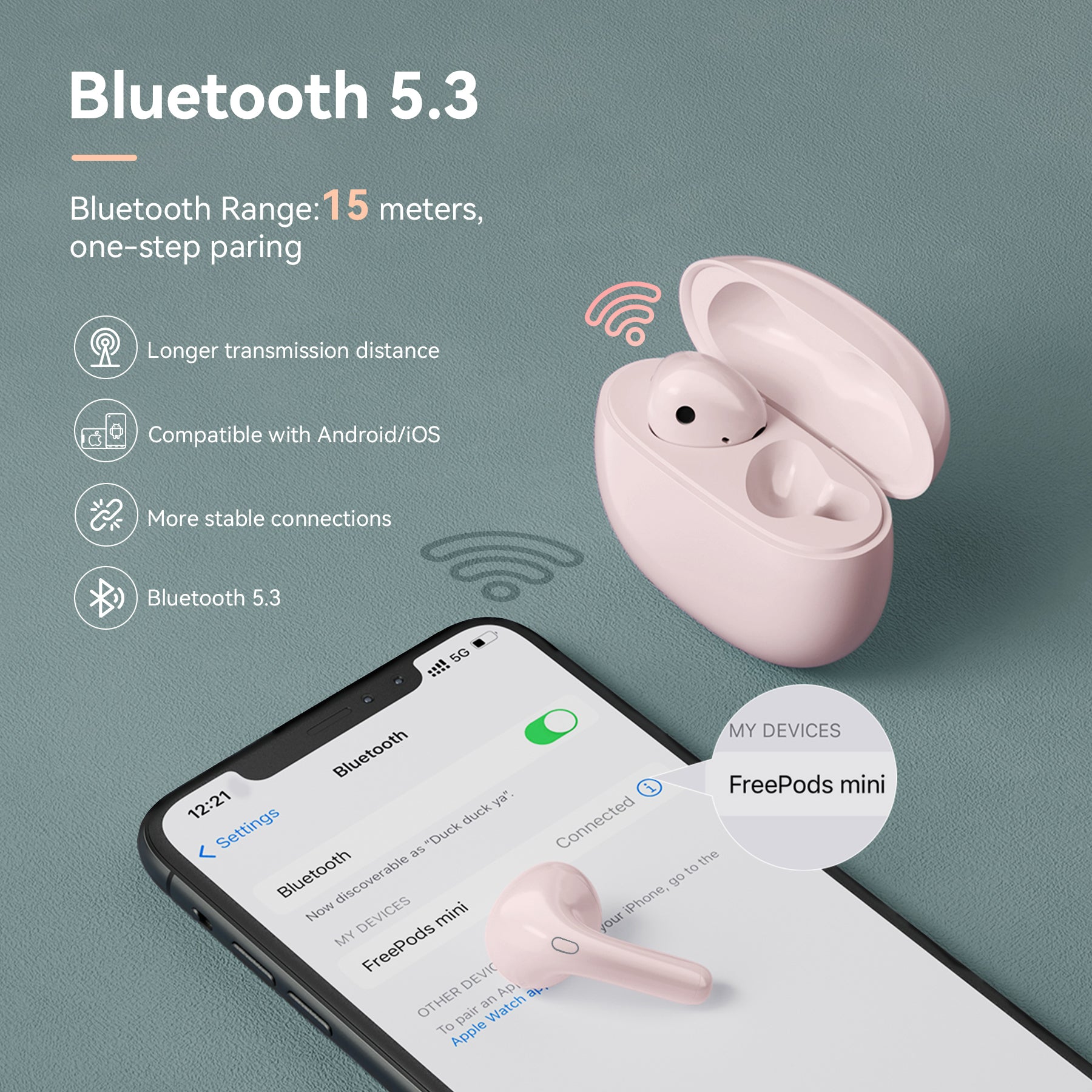 Fitpolo Freepods Wireless Earphones