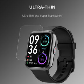 Fitpolo 2-Pack 1.8" Smart Watch Screen Protector for ID208Plus/ IDW13 / IDW15/ IDW19 (Free Shipping with Purchase of 2 or More!)