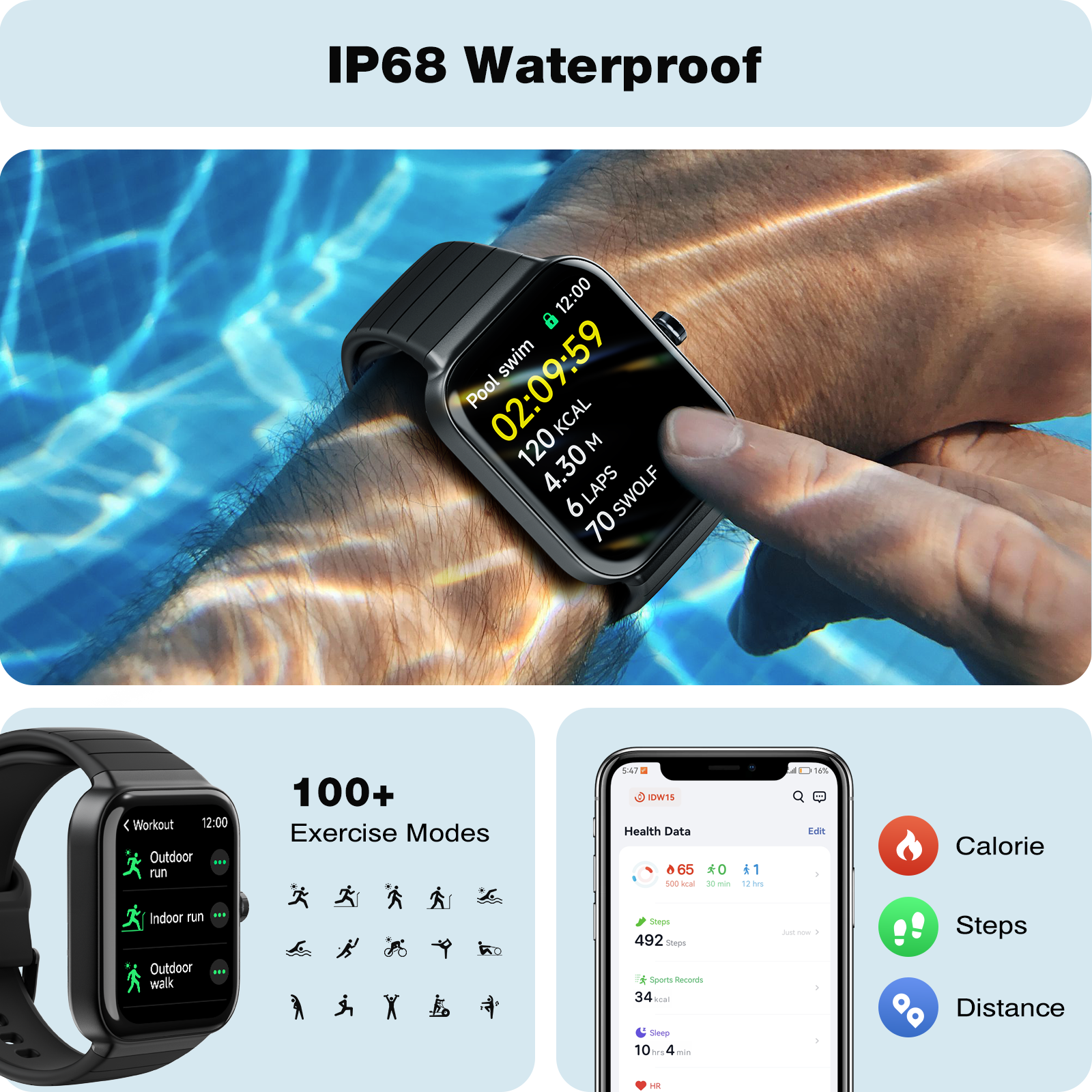 Fitpolo IDW15 Smartwatch