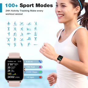 Fitness tracker with heart rate monitor