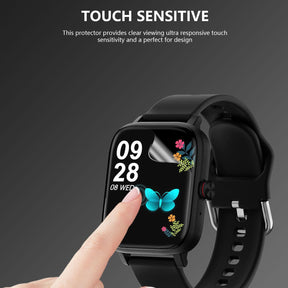 Fitpolo 2-Pack 1.8" Smart Watch Screen Protector for ID208Plus/ IDW13 / IDW15/ IDW19 (Free Shipping with Purchase of 2 or More!)