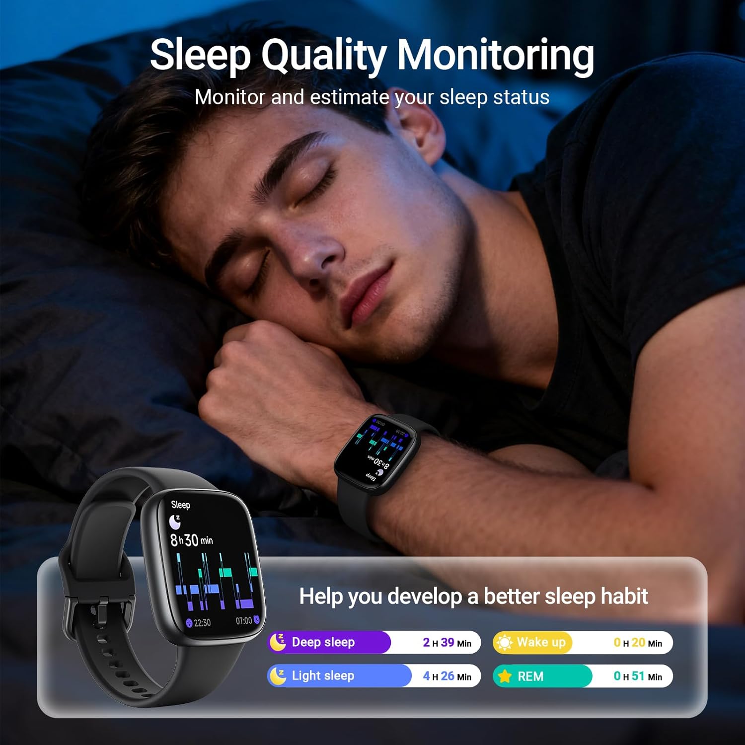 Fitpolo Smart Watch 1.85