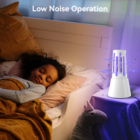 Electric Mosquito Zapper Outdoor Indoor, Powerful Insect Catcher Pro, USB Charging and Low Noise, Electric Mosquito and Fly Killer Lamp with 36V Safe Operation, Effective Pest Control for Homes, Indoors, Outdoors, Patios, and Apartment Essentials