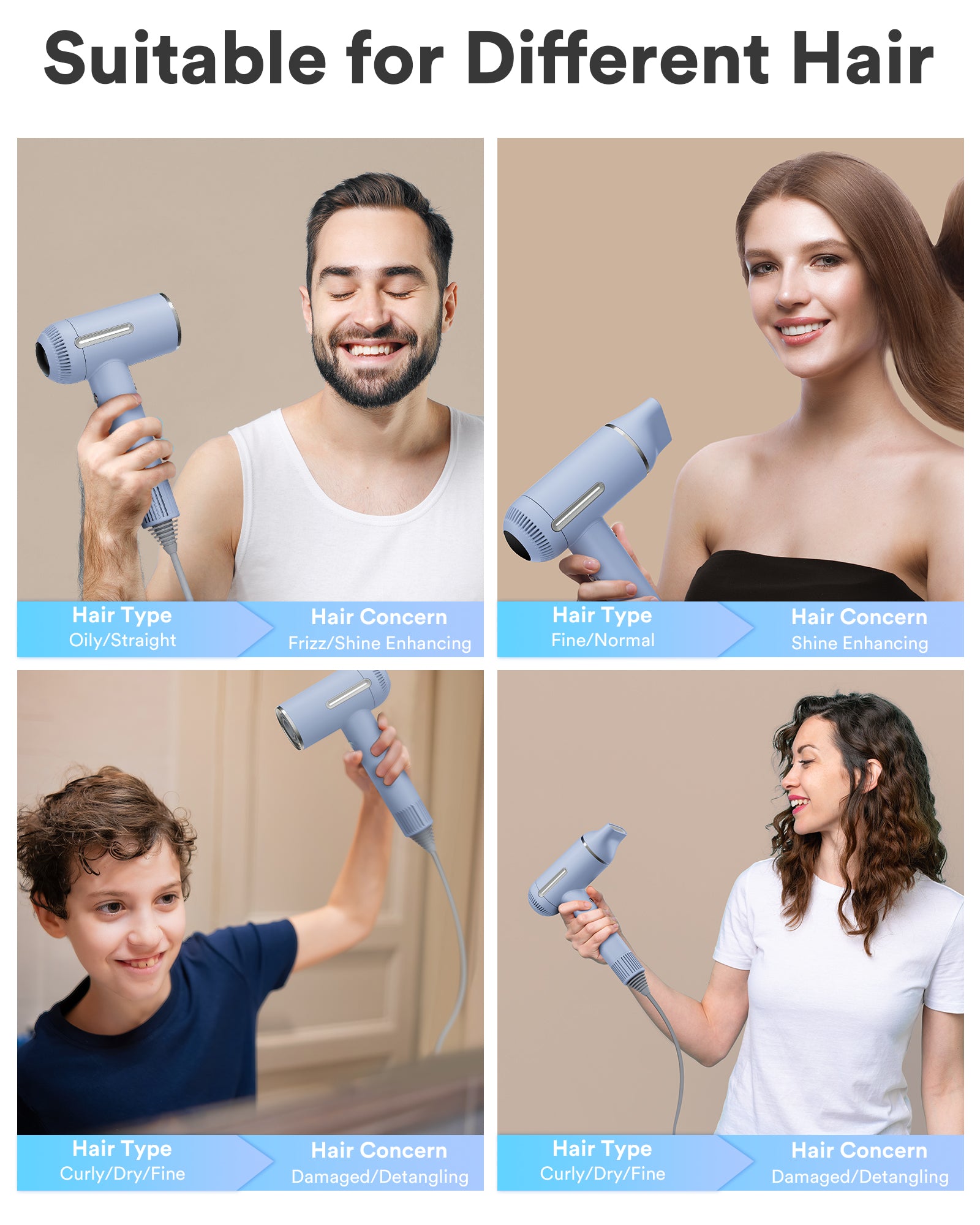 Tensky SKY-S200 Negative Ionic Hair Dryer(Use Code: S200 to get $80 off)