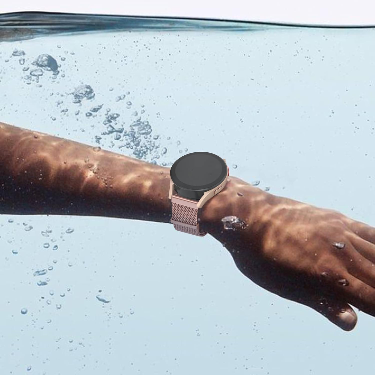 Fitpolo Metal Strap Replacement Band 22mm