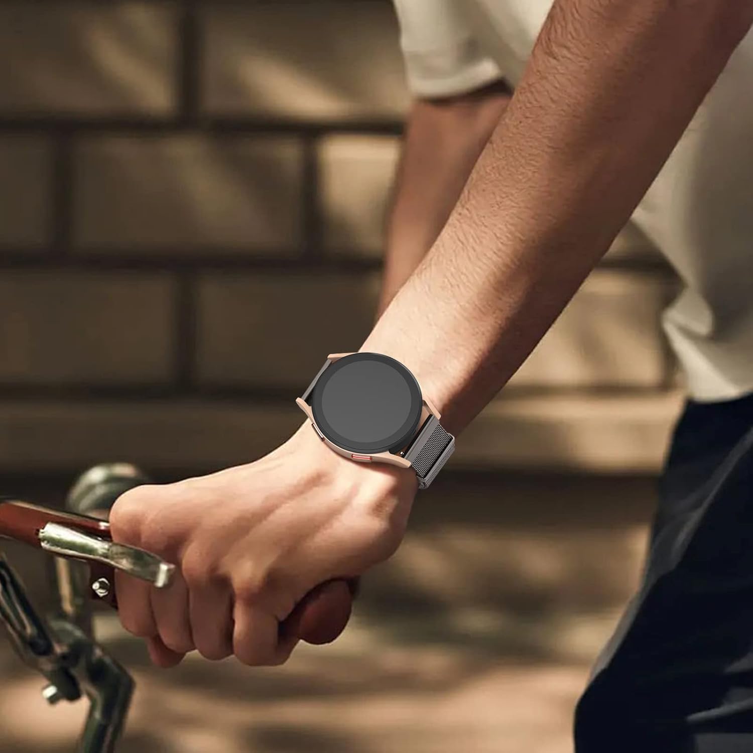 Fitpolo Metal Strap Replacement Band 22mm