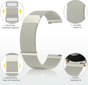 Fitpolo Metal Strap Replacement Band 22mm