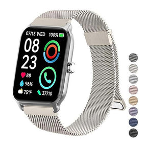 Fitpolo Metal Strap Replacement Band 22mm