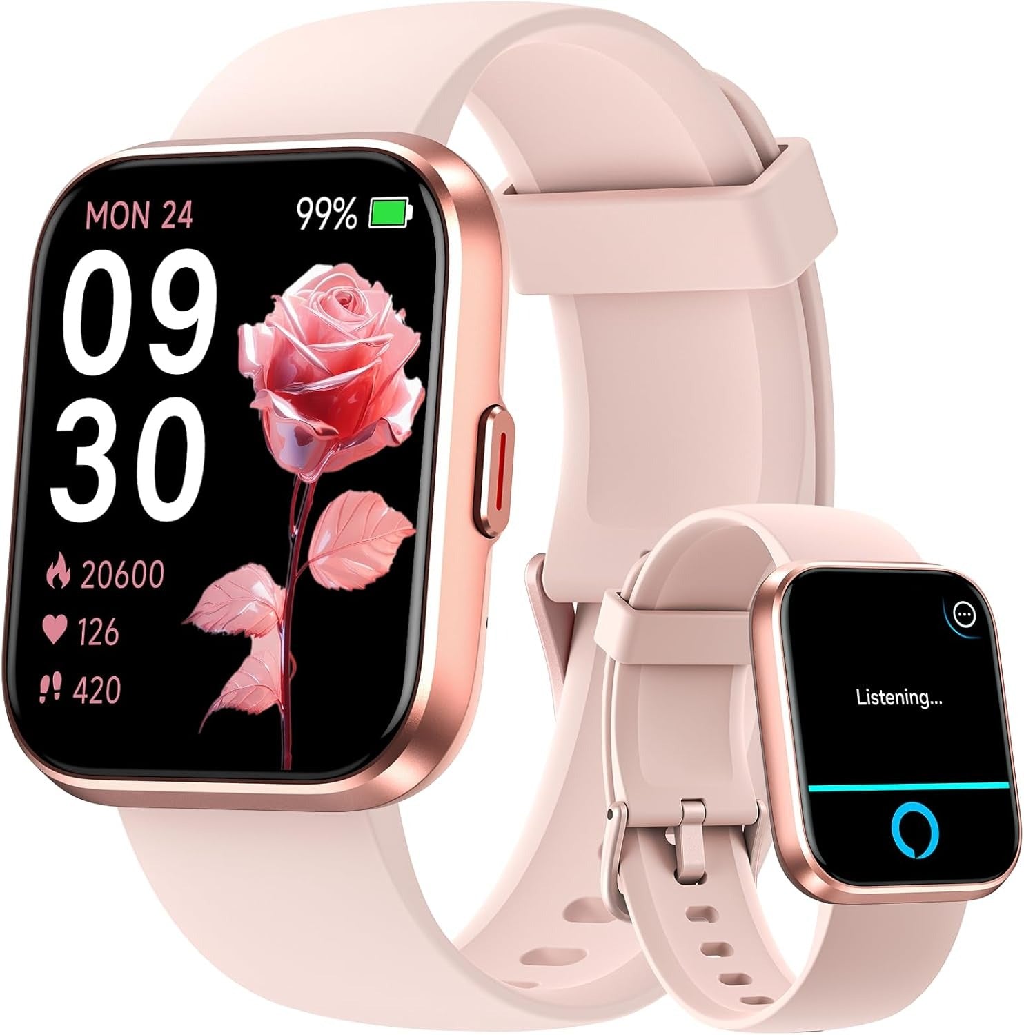 Jam Tangan Smartwatch Wac 77 Fitpolo 208Plus Smart Watch For Women